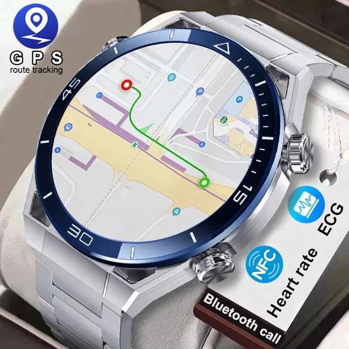 Relógio inteligente de chamada Bluetooth HD de polegada para homens rastreador de fitness esportivo monitor cardíaco 400mAh Smartwatch para Android IOS K56